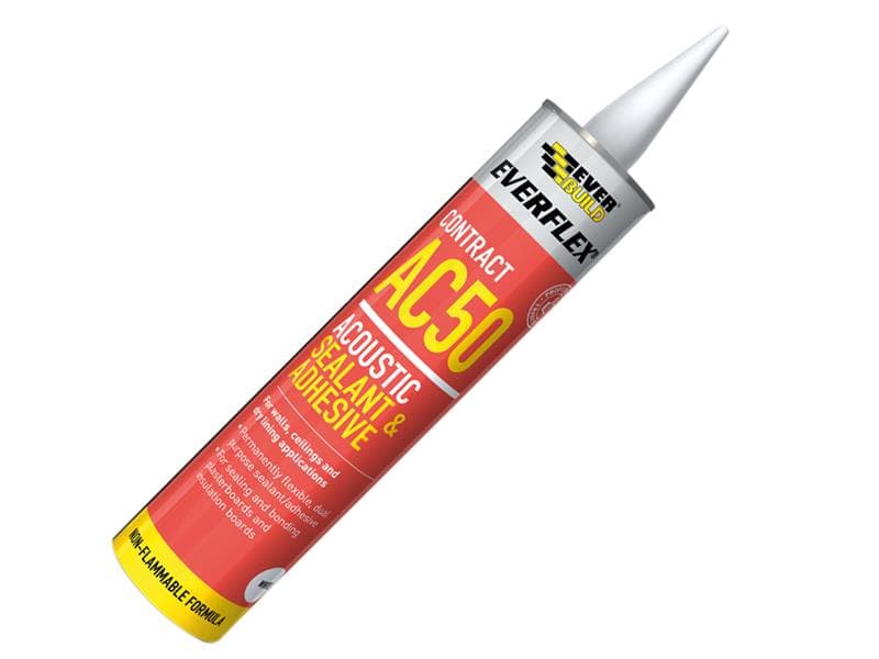 Everbuild Sika 489512 Everflex® Ac50 Acoustic Sealant & Adhesive 900Ml
