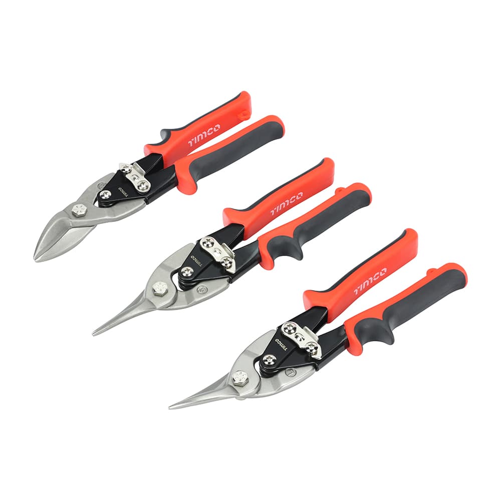 Timco 468181 Aviation Snips Set 3Pcs Blister Pack 3