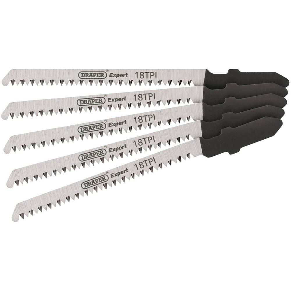 Draper Expert 81721 Dt101Ao Jigsaw Blade Set 83Mm (5 Piece) per set