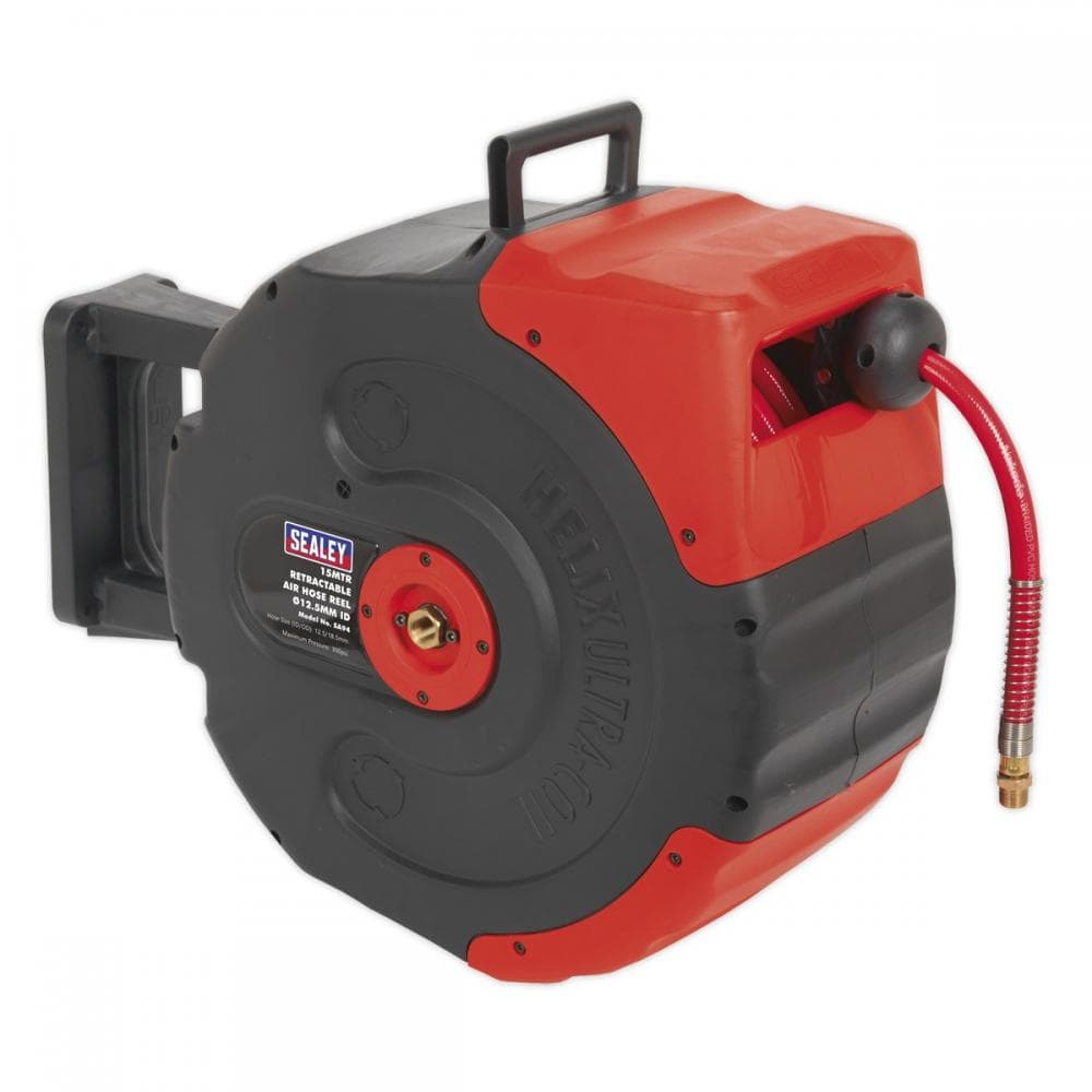 Sealey SA94 Retractable Air Hose Reel 15M Ø12.5Mm Id