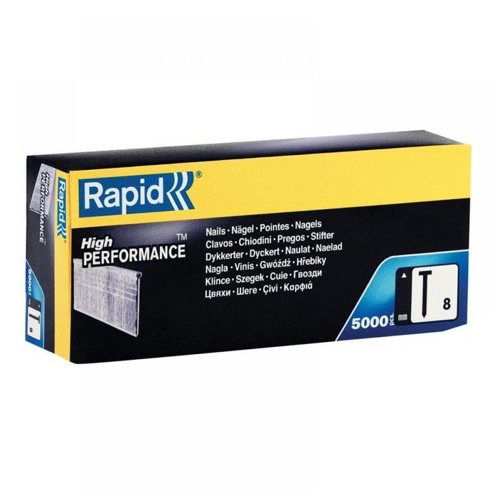 Rapid 40100535 No.8 Brad Nails 18Ga 40Mm (Box 5000)