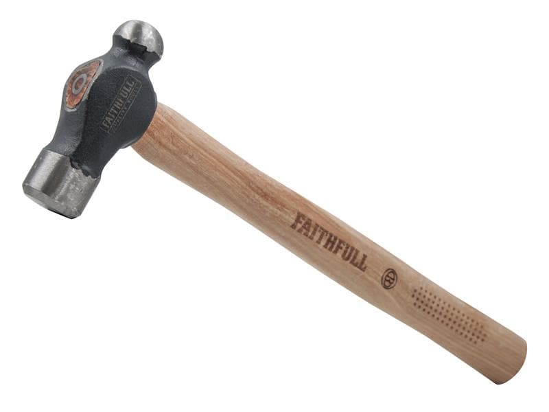 Faithfull Ball Pein Hammer Fsc Hickory 454G (1 Lb) 60411220