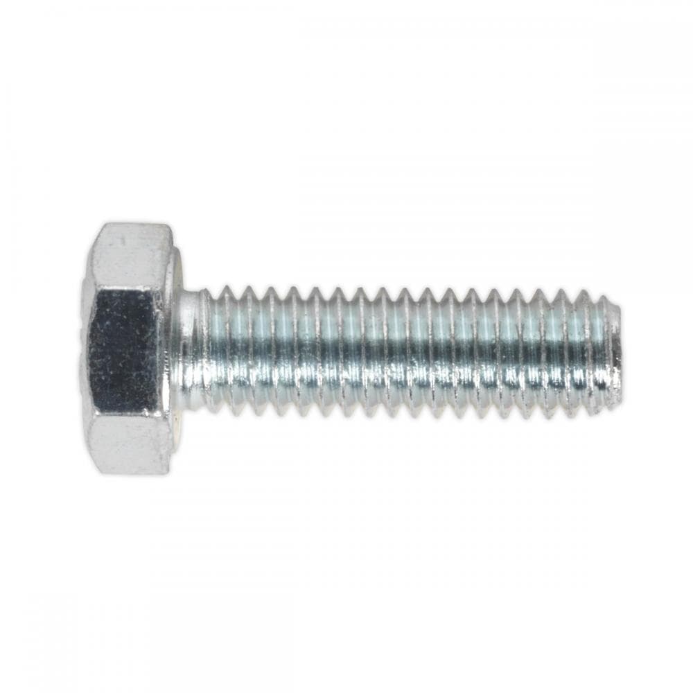 Sealey SS620 Ht Setscrew M6 X 20Mm 8.8 Zinc Pack Of 50