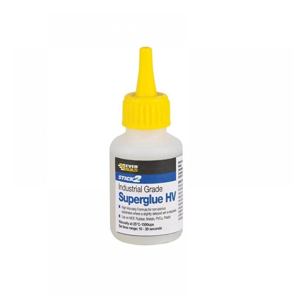 Everbuild Sika 484655 Industrial Superglue Hv 50G