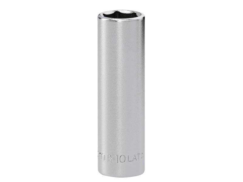 Facom R.10LAT R.10Lat 6 Point Deep Socket 1/4In Drive 10Mm