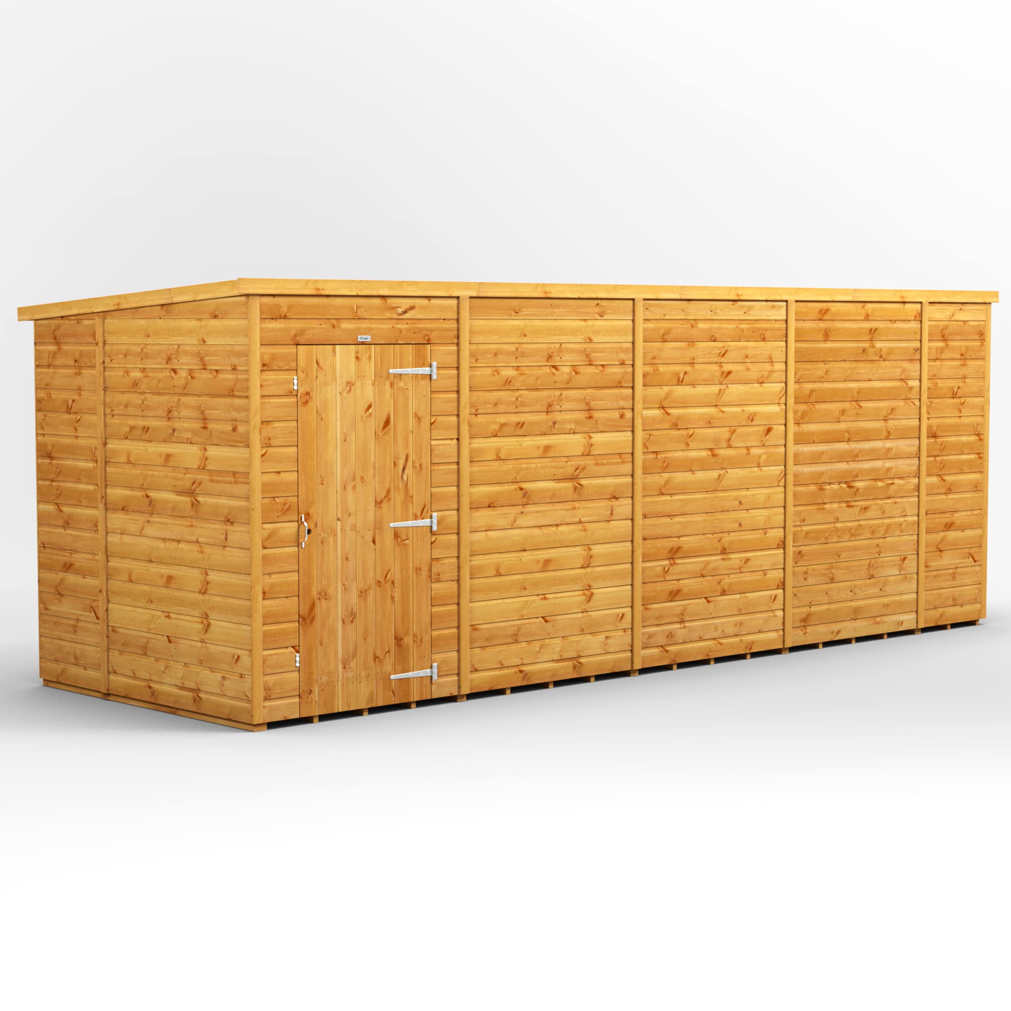 Powersheds 18 x 6 Power Windowless Pent