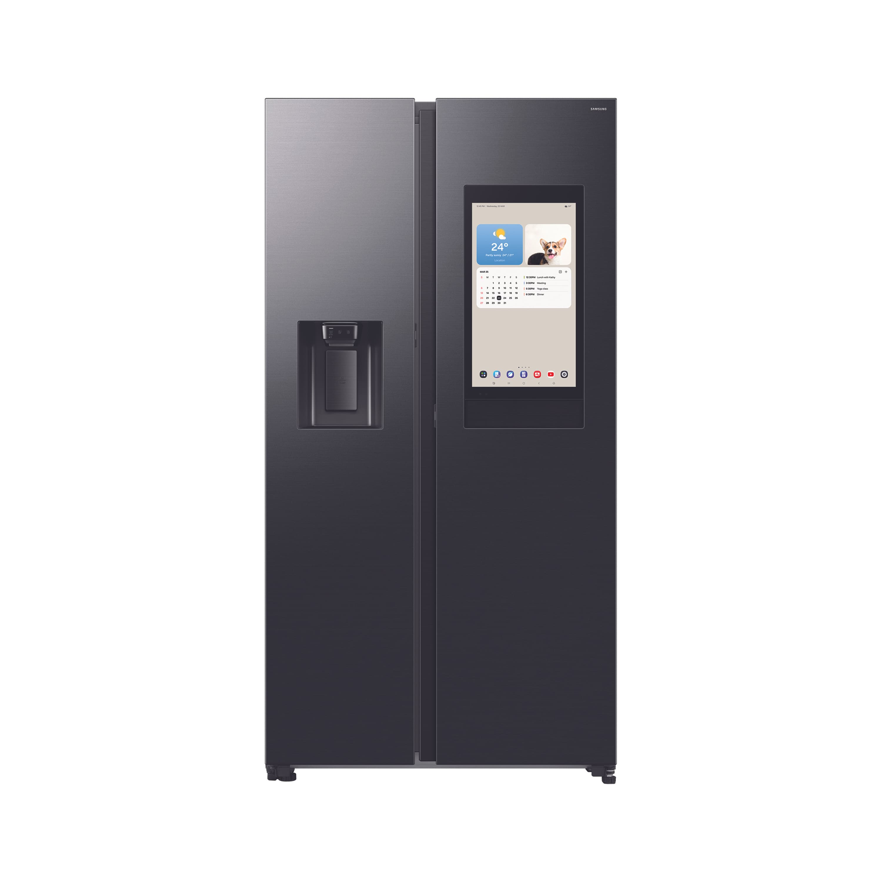 Samsung Fridge Freezer Family Hub Black - RS90F66BEFEU