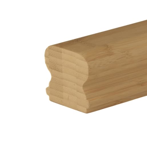Flair Stairs Bamboo Pear Handrail 41mm Groove 1.8m Dark