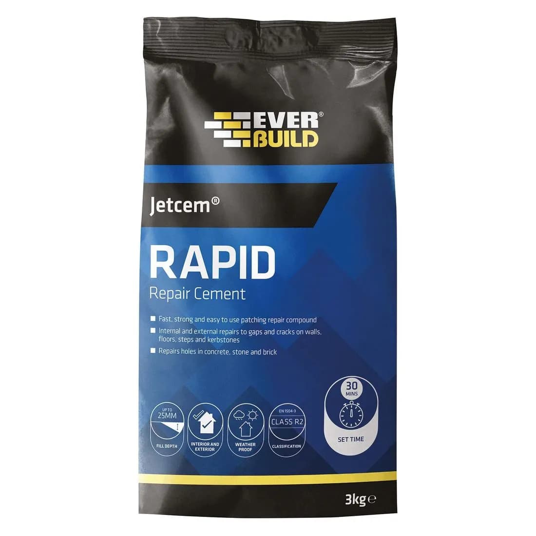 Jetcem Rapid Setting Cement 3Kg