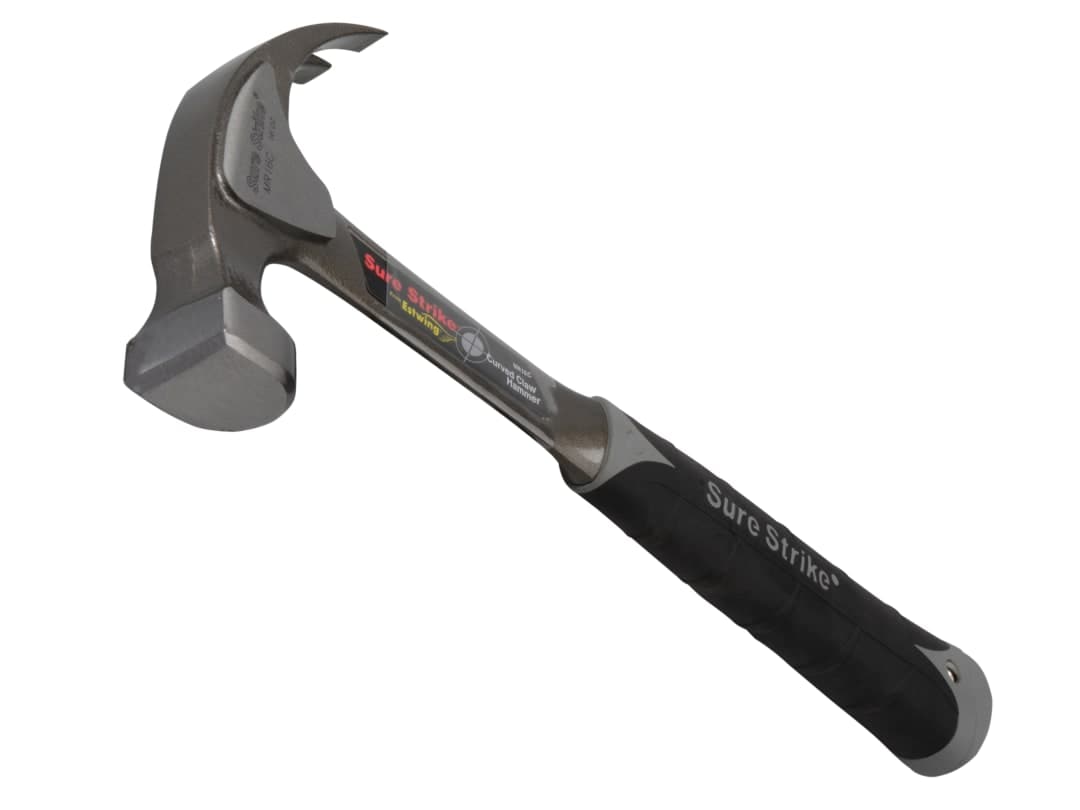 Estwing EMR16C Sure Strike All Steel Curved Claw Hammer 450g (16oz) EMR16C