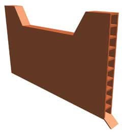 Subfloor Ventilation Weep Vent - Terracotta