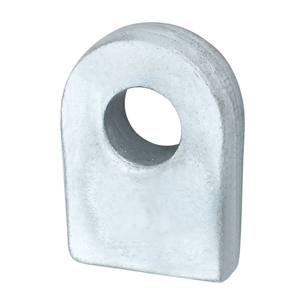 Straight Eye to Weld 19mm Self Colour