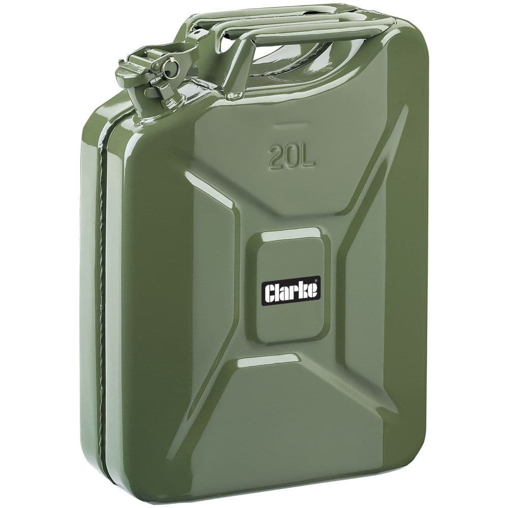Clarke 7649900 Jc20Lg 20 Litre Green Jerry Can