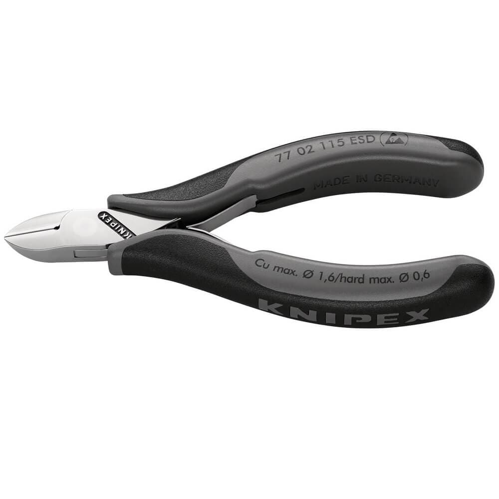 Knipex 37068 77 02 115 Esd Antistatic Diagonal Cutting Nipper 115Mm each