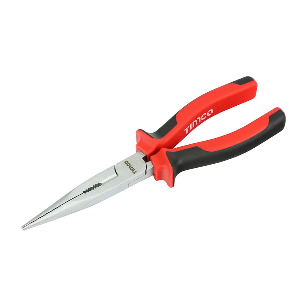 Timco 468177 Long Nose Pliers 8in Backing Card 1