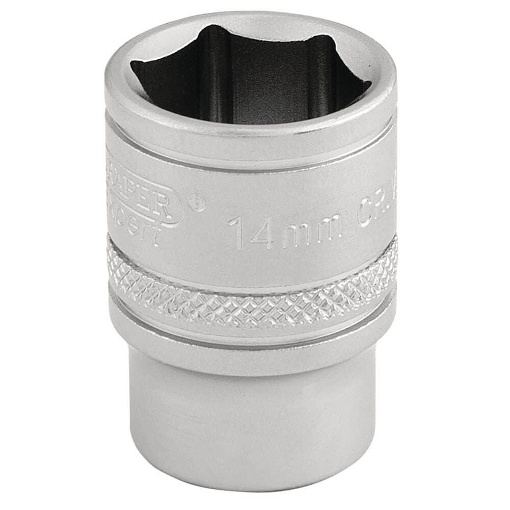 Draper Expert 16540 6 Point Metric Socket 3/8in Sq. Dr. 14Mm each