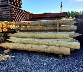 2.4m x 175-200mm Cundy Post Pointed UC4