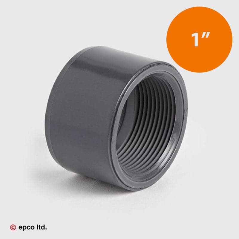 1" x 3/4" U-PVC Plain x Threaded Reducing Bush