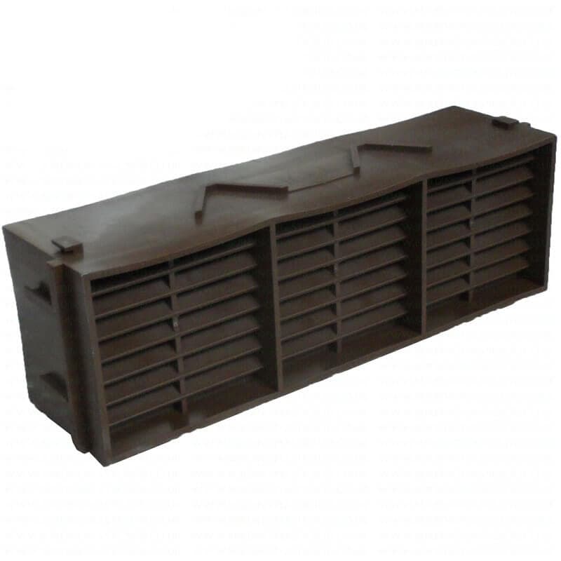 Subfloor Ventilation Airbrick - 9" x 3" Brown