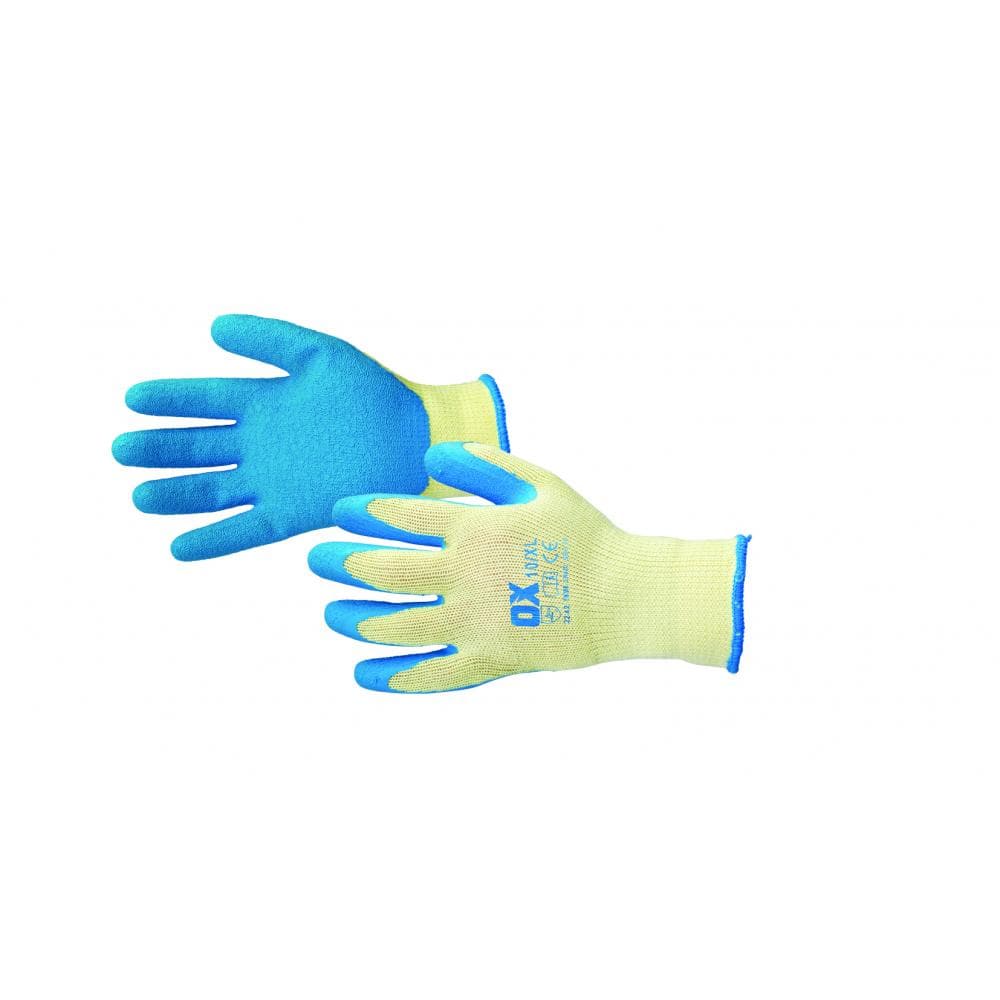 Ox Tools OX-S246909 Ox Pro Latex Grip Gloves Size 9 (L) EA