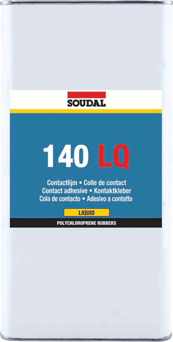 Soudal Contact Adhesive 140 Lq Liquid Yellow 5L 125776