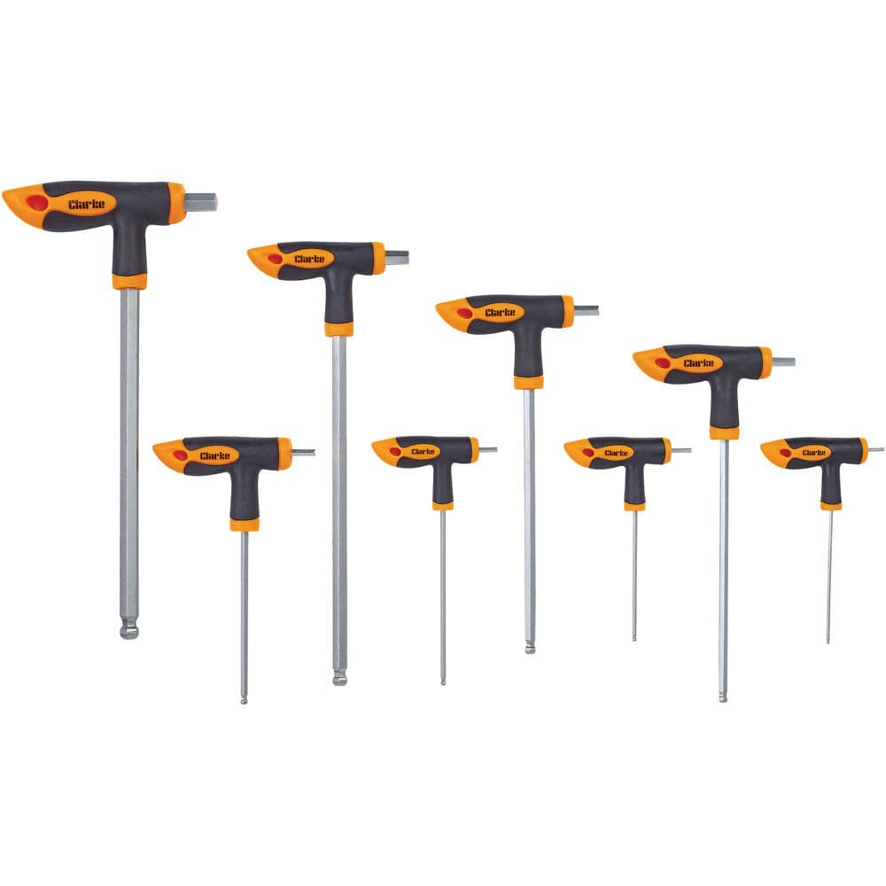 Clarke 1700539 Pro139 16 Piece Metric Hex & Torx Key Set