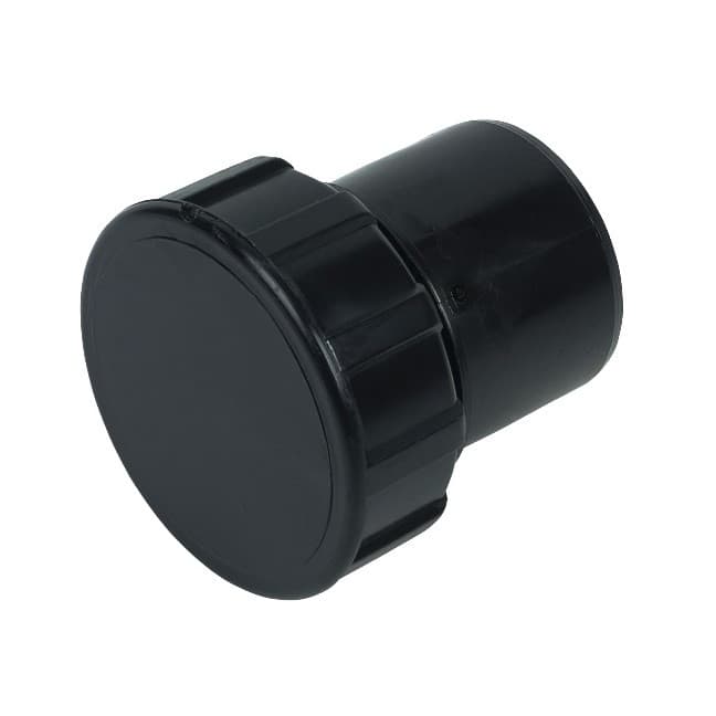 Floplast 32Mm Black Abs Access Plug WS30B