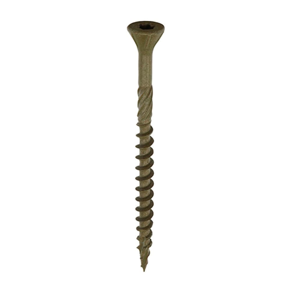 Timco 75C2DB C2 Deck-Fix Premium Decking Screws - Bag - Tx - Countersunk - Exterior - Green 4.5 X 75 TIMbag 120