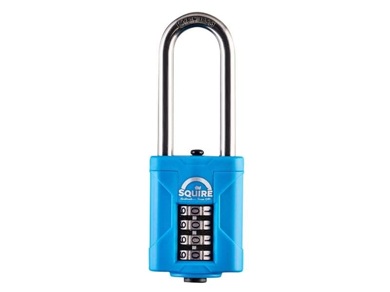 Squire Cp40S25 Heavy-Duty Rustproof Marine Combi Padlock 40Mm Long Shackle 63Mm Boxed CP40S25BX