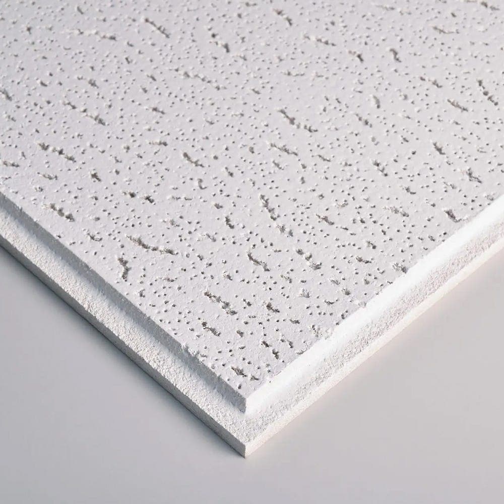 Zentia Armstrong Fission Ceiling Tiles Tegular24 Edge 600mm x 600mm - Pack of 16 | 5.76m2 - BP962M3D