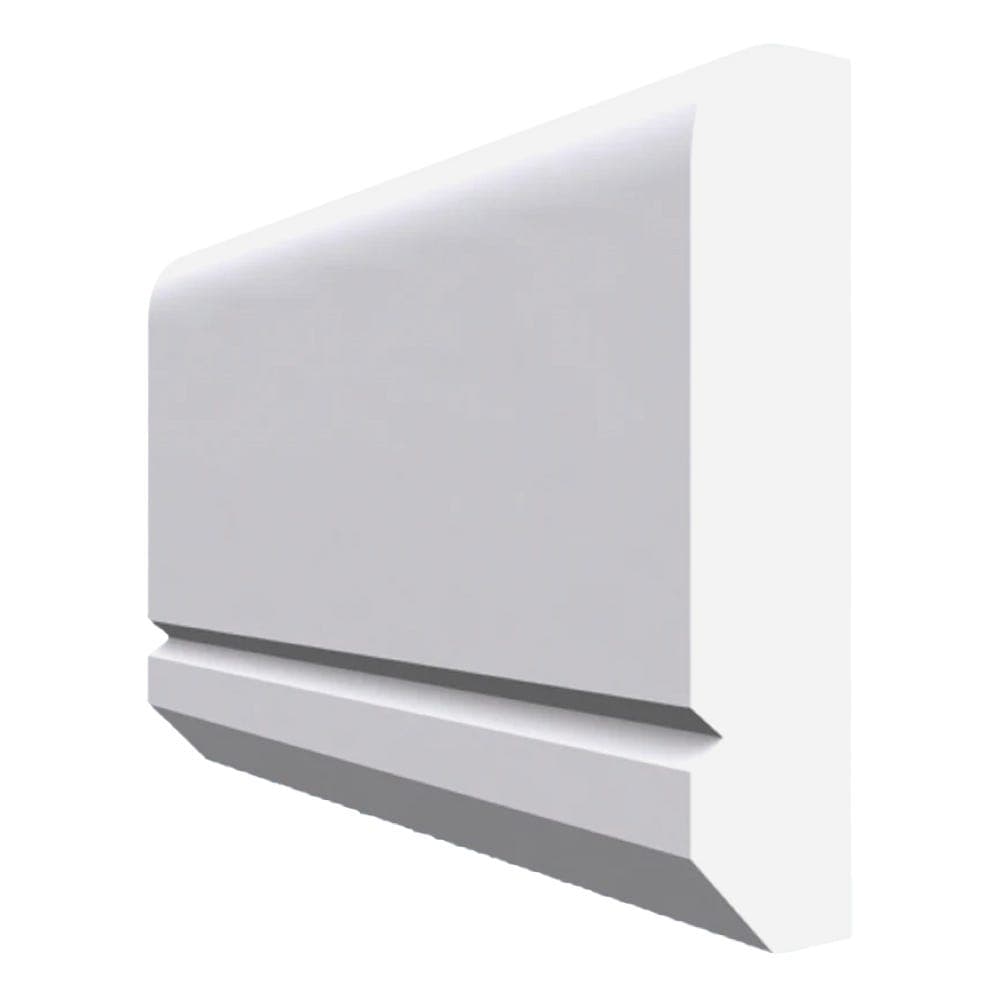 Edge V Grooved MDF Dado Rail Unprimed 4200mm x 60mm x 18mm