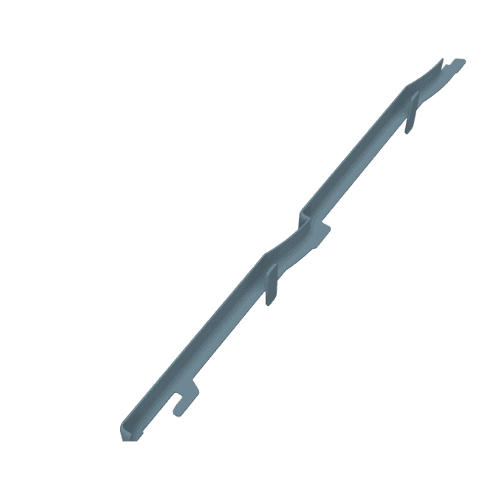 Embossed Double Shiplap Cladding Butt Joint - Colonial Blue
