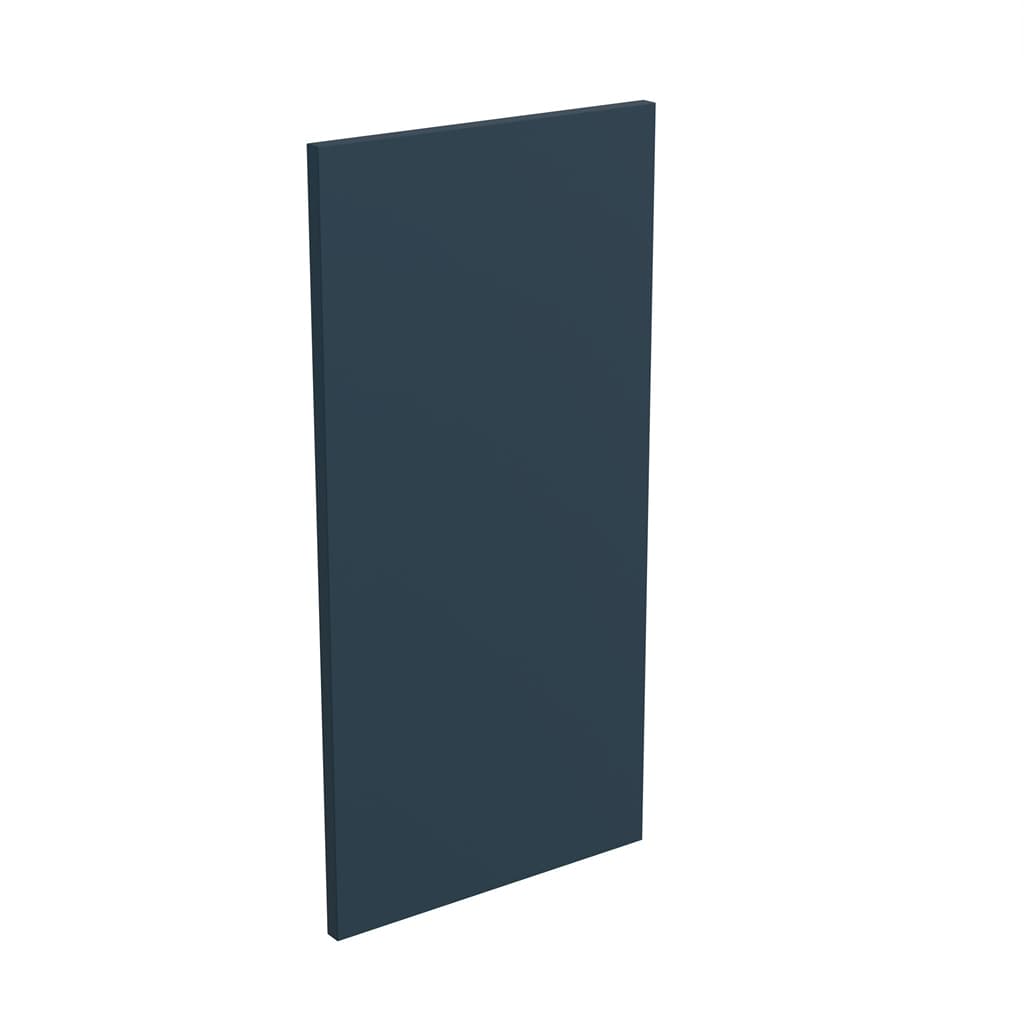 Flatpack 350 Wall End Panel J-Pull Shaker Ultra Matt Indigo Blue