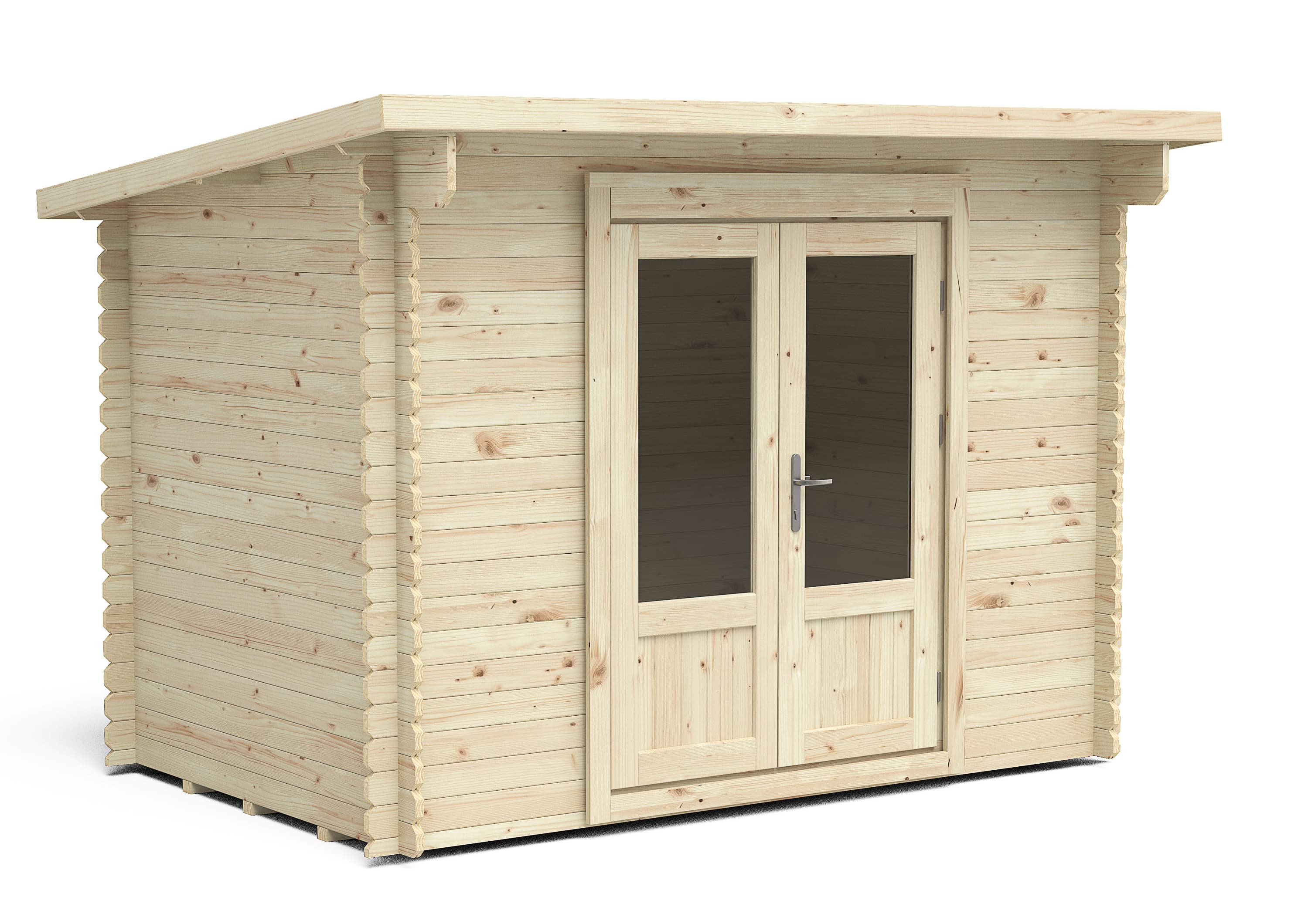 Forest Garden 3 x 2m Harwood Log Cabin Underlay and Felt 34