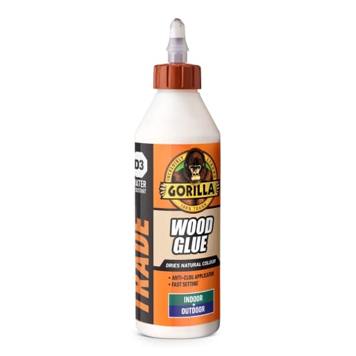 Gorilla Wood Glue 532ml PVA Interior & External.