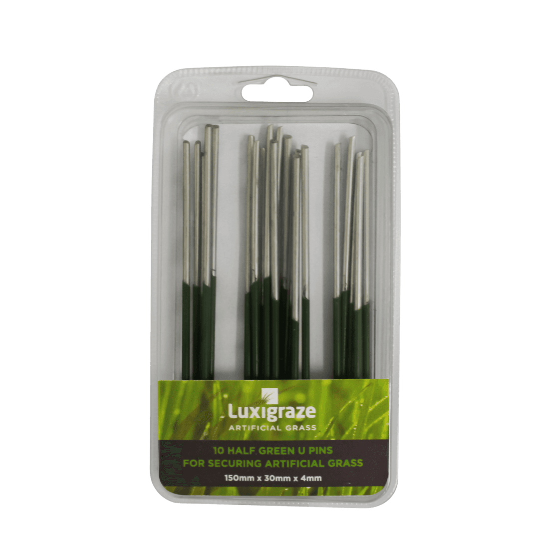 Luxigraze U-pins in Pack of 10 - 150mm x 30mm x 4mm