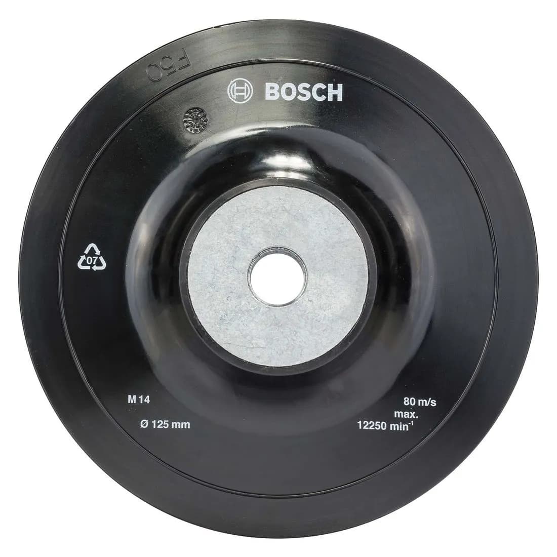 Backing Pad Rubber 125Mm Bosch