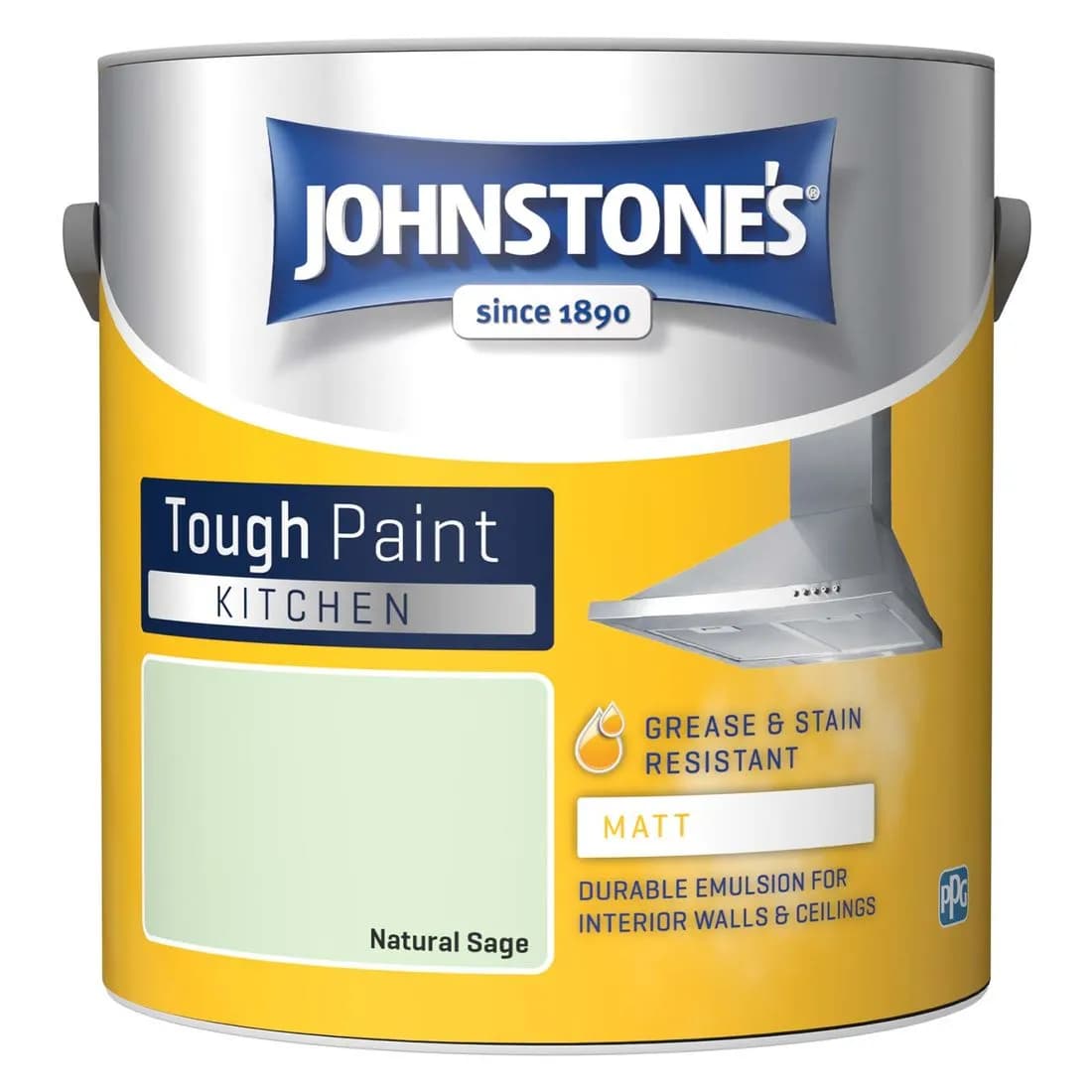 Johnstones Natural Sage Kitchen Matt 2.5L