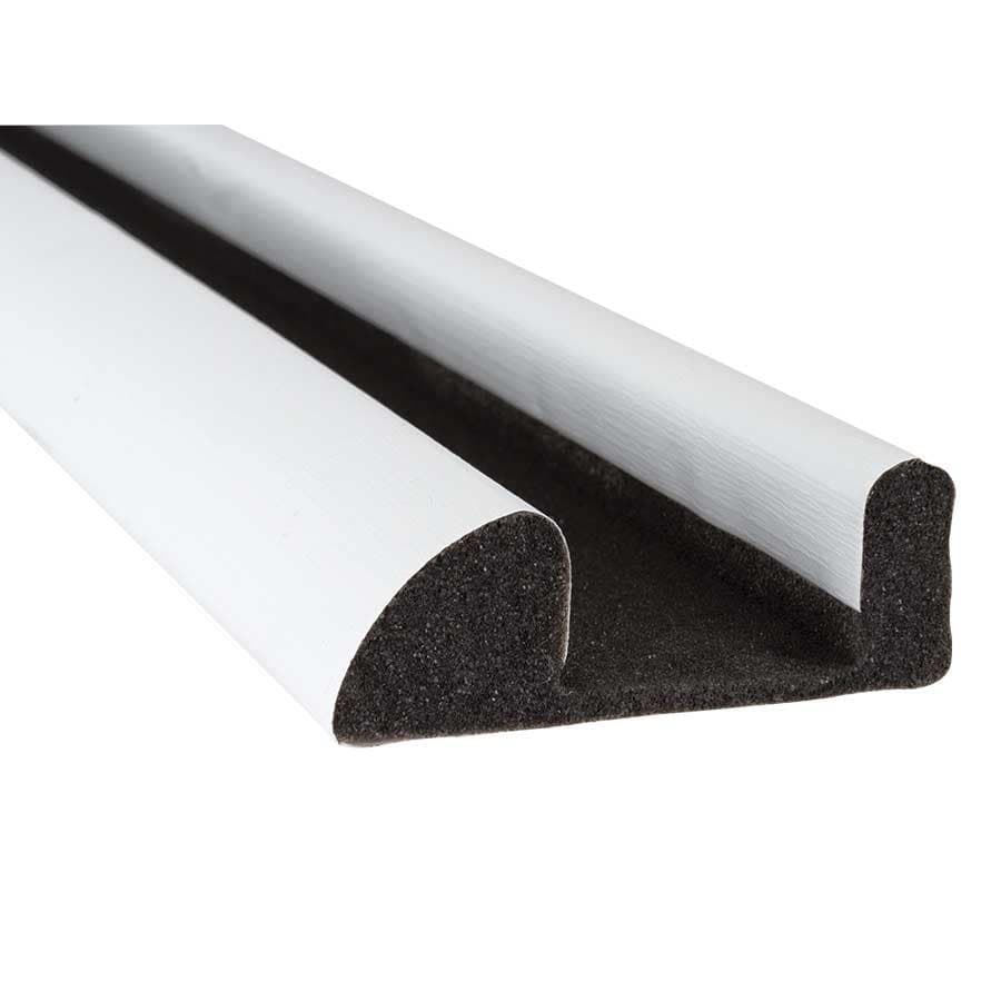 Internal Under Door Foam Draught Seal - 914mm - White - Stormguard