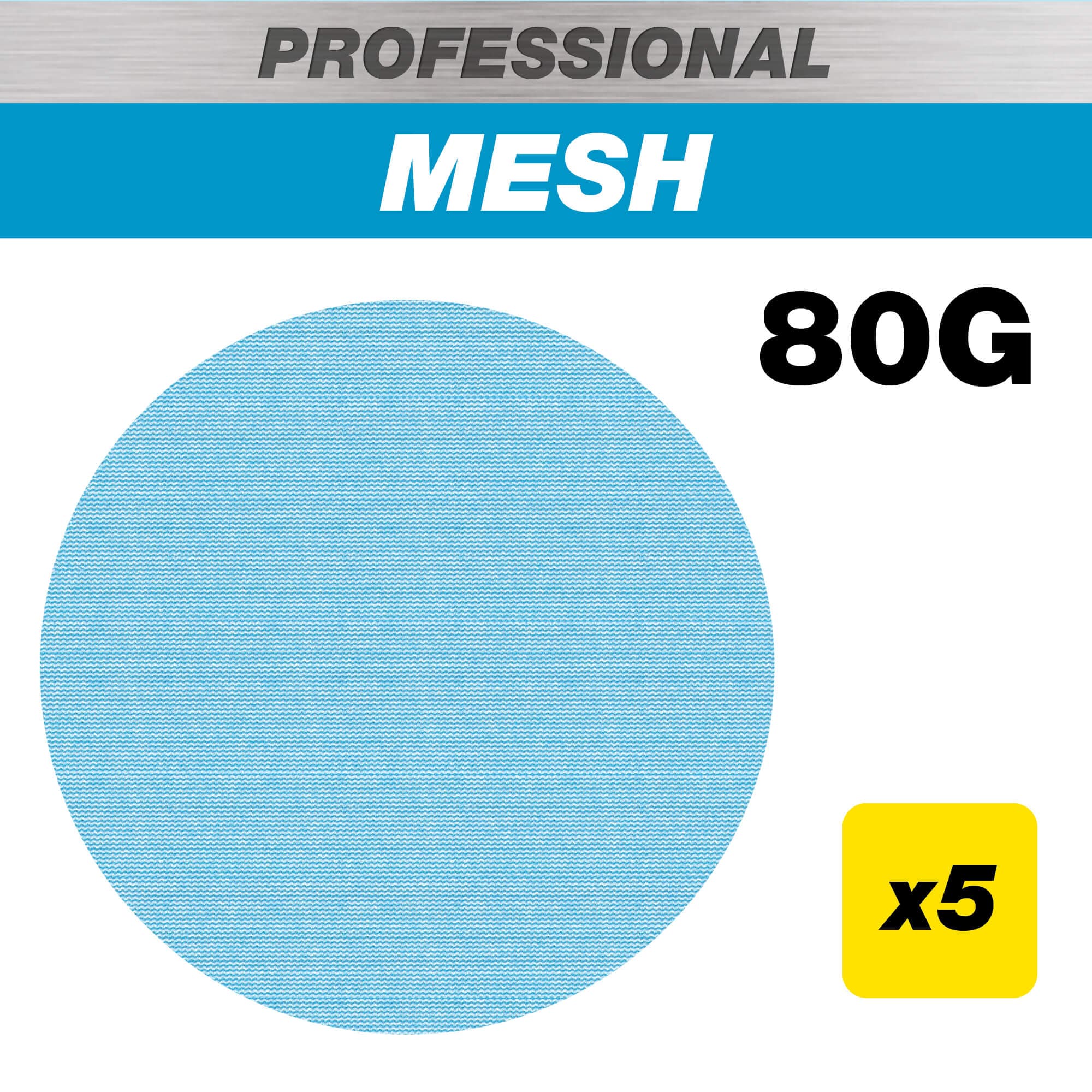 Trend 225Mm 80G Pro Mesh Drywall Sanding Disc 5 Pack AB/225/80P