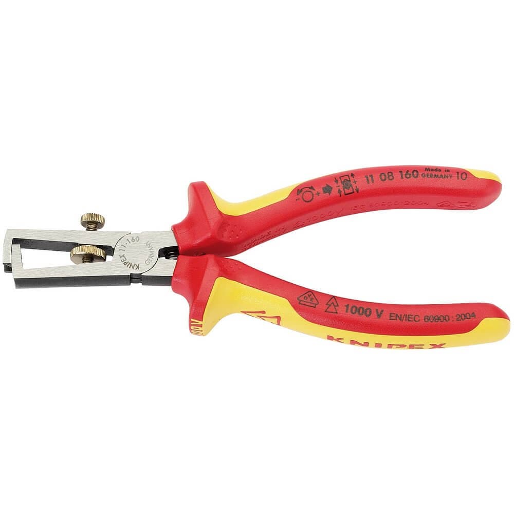 Knipex 31930 11 08 160Uksbe Vde Fully Insulated Wire Stripping Pliers 160Mm each
