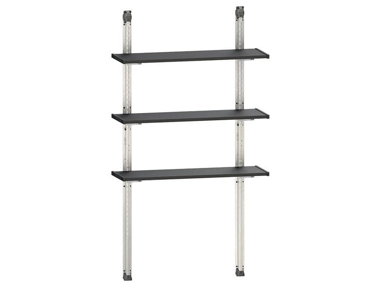 Keter 255492 Shed Shelving Kit 100 - Black
