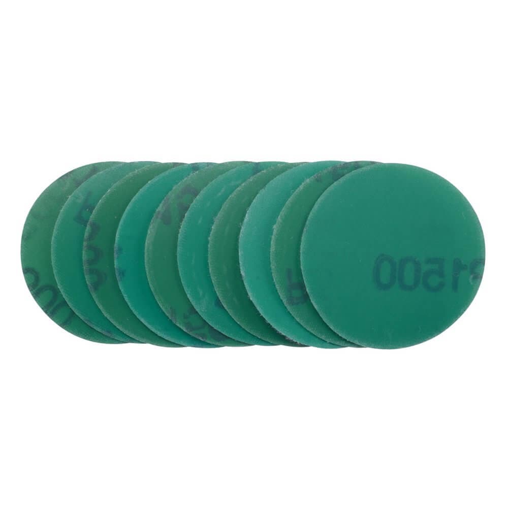 Draper 02012 Wet And Dry Sanding Discs With Hook And Loop 50Mm 1500 Grit (Pack Of 10) each 1