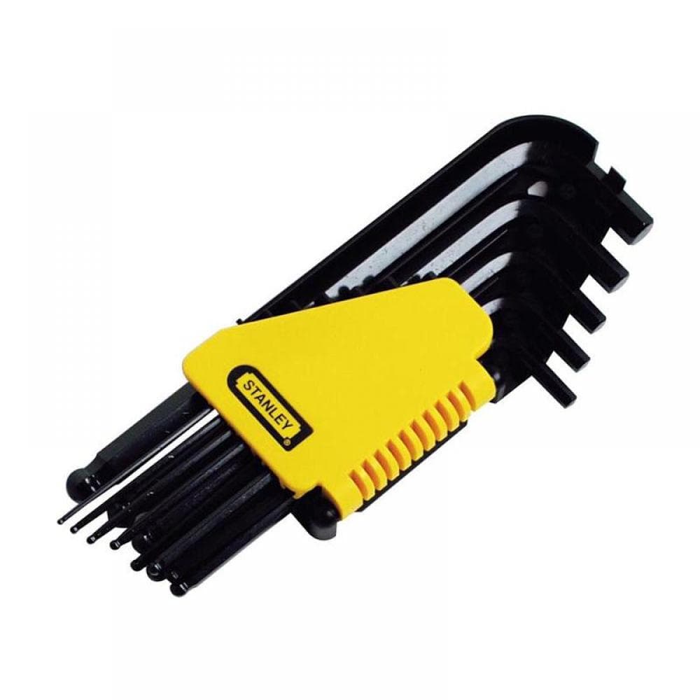 Stanley® 0-69-257 Imperial Ball End Hexagon Key Set 12 Piece (1/16 - 3/8In)