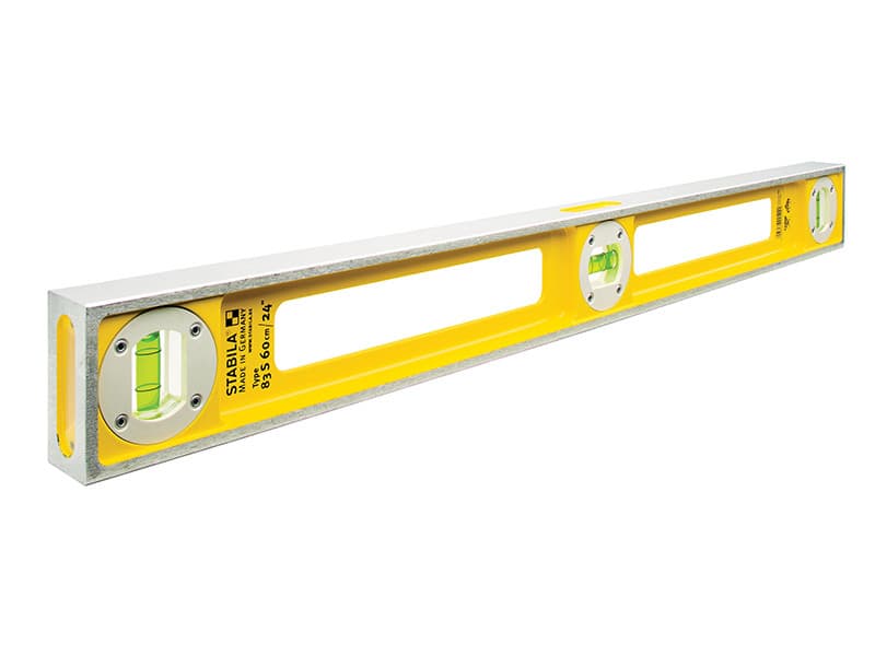 Stabila 02544 83S Level Double Plumb 3 Vial 2544 60Cm