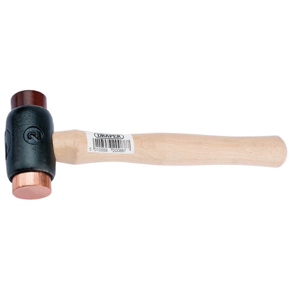 Draper Expert 20088 Copper/Rawhide Faced Hammer 1100G/38Oz each