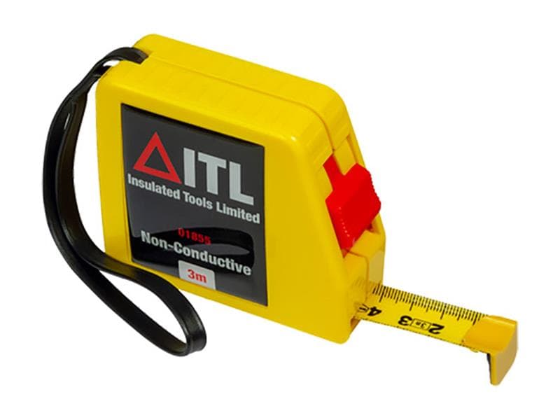 Itl Insulated Insulated Non Conductive Tape Measure 3M (Metric Only) 01855