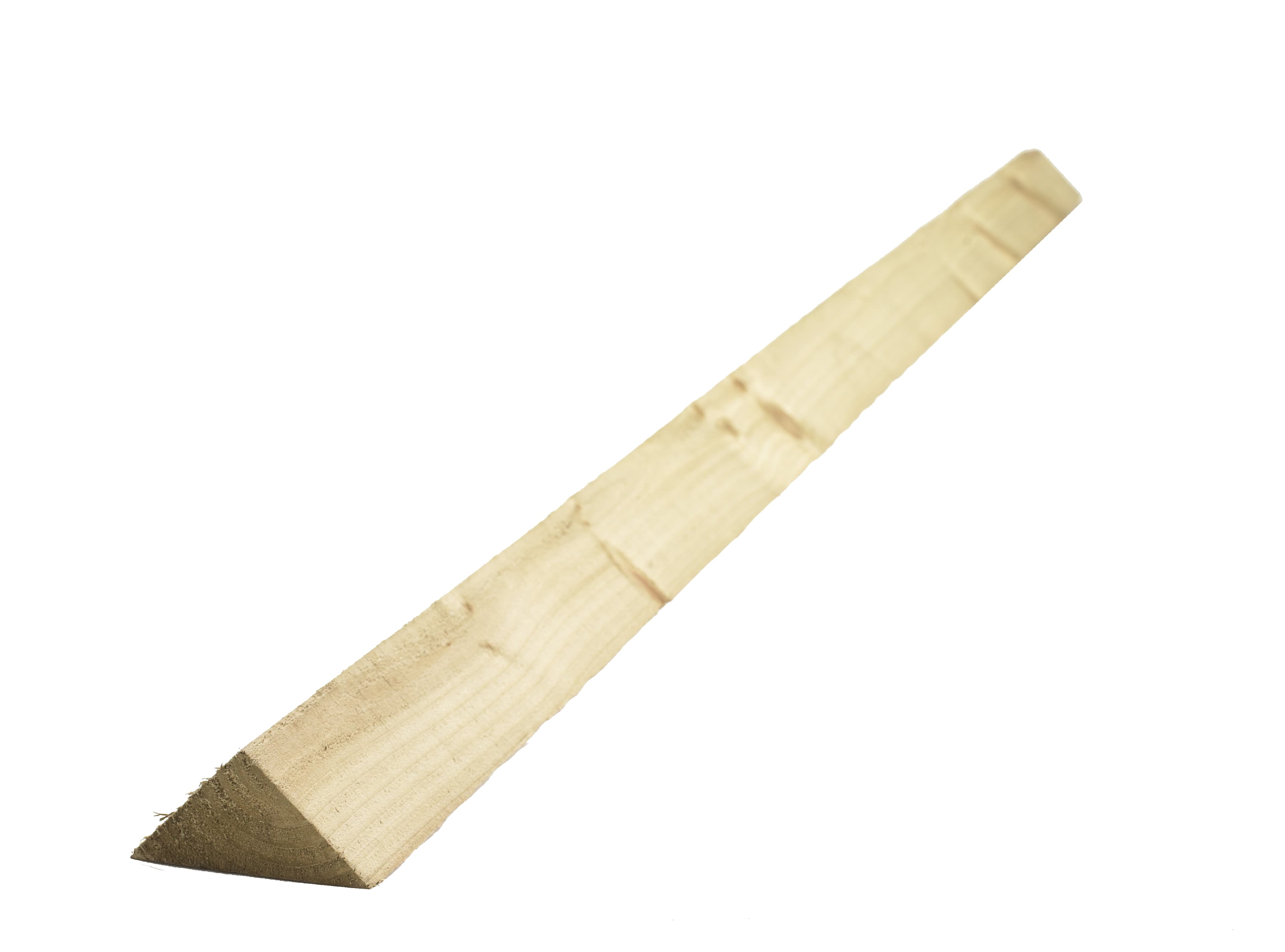 BSW Timber 75mm x 75mm x 3.0m Green Treated Arris Fence Rail 2EX