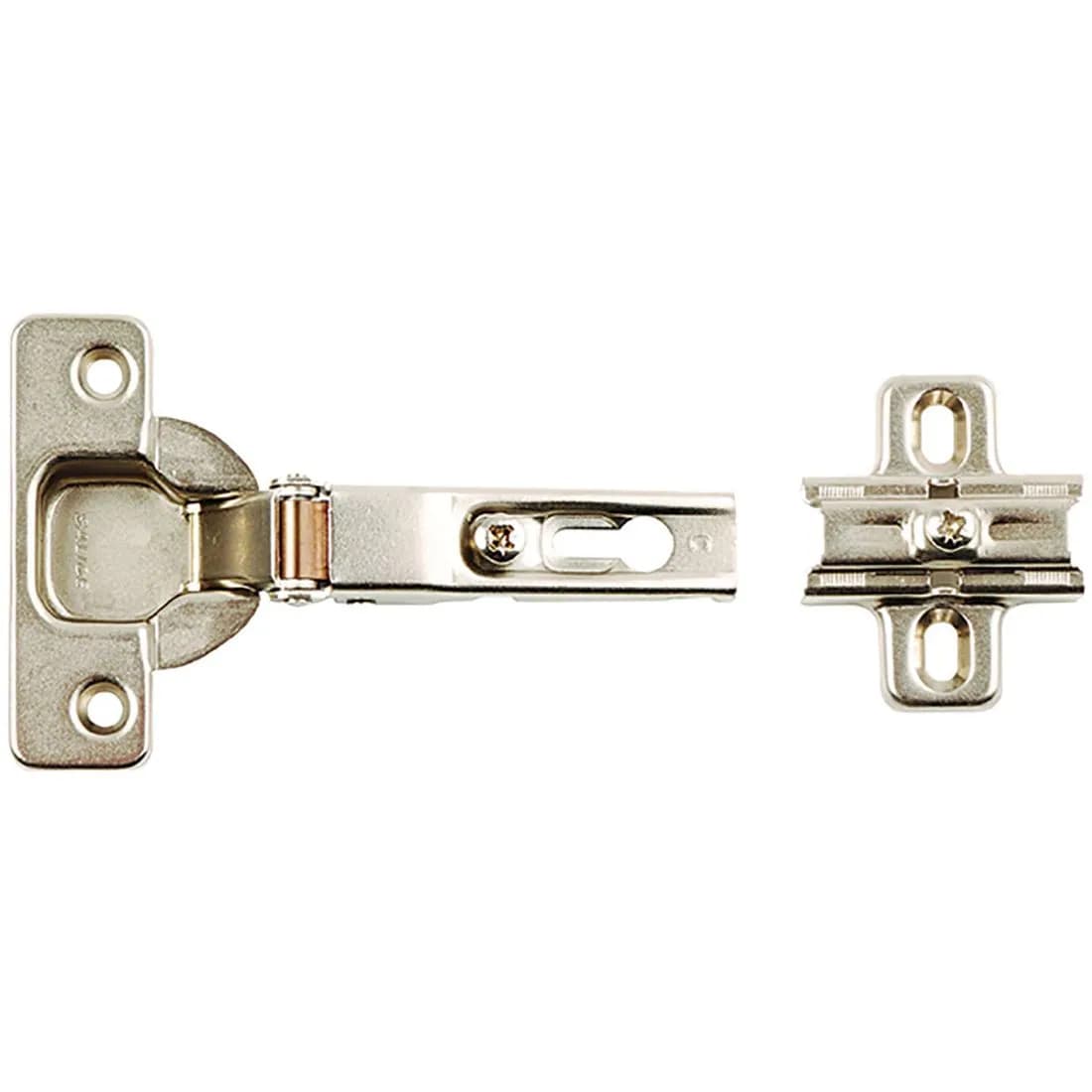 Sprung 90 Deg Cabinet Hinges Silver 35Mm Pk2