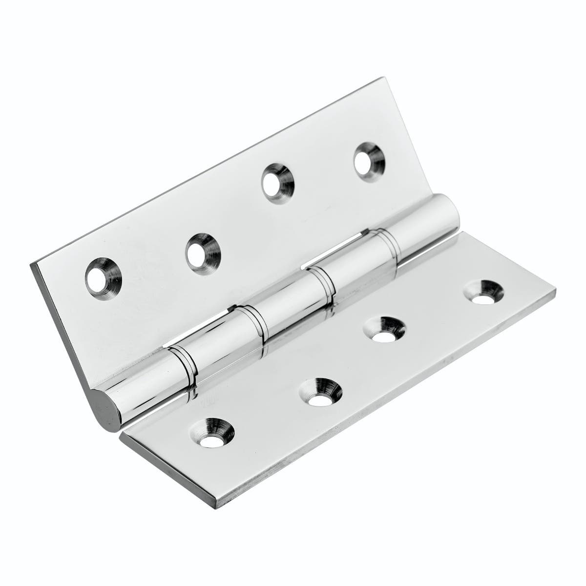 Brass Washered Butt Hinge - 101x67mm - Polished Chrome - Pair - Hardware Solutions